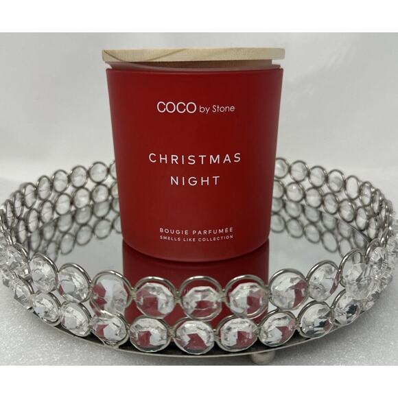COCO BY STONE SMELLS LIKE CHRISTMAS BOUGIE PARFUMEE CANDLE - Picture 1 of 3